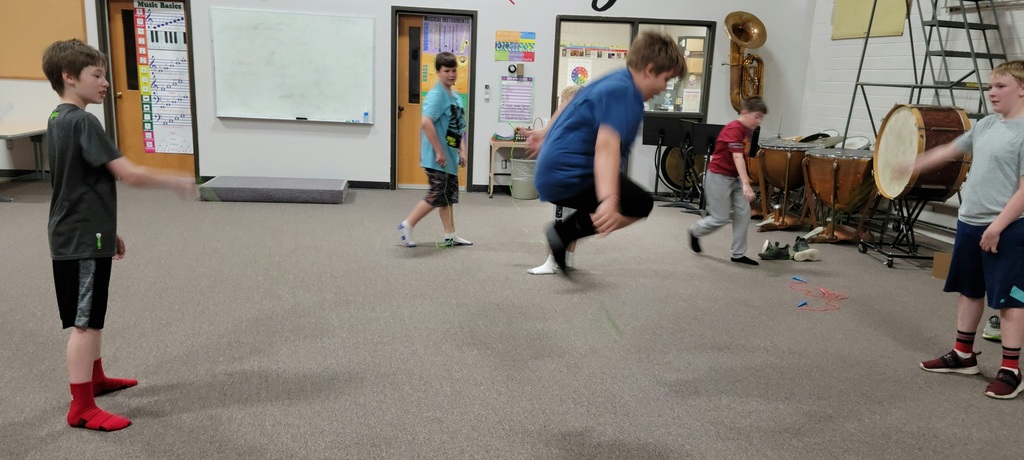 Jump Roping in Music Class
