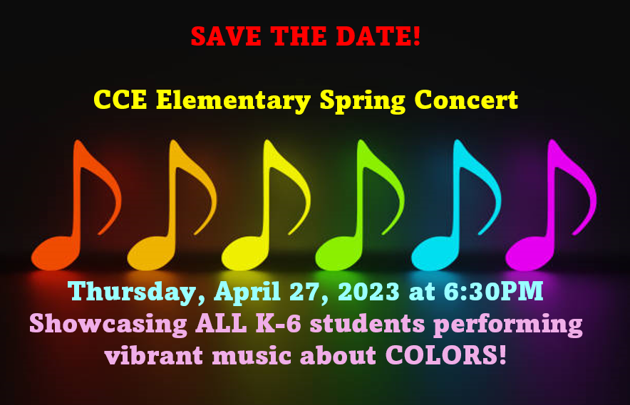 CCE Spring Concert